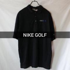 Nike Golf ブラック ポロシャツ HYDROLOGIC