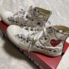 CONVERSE コムデギャルソンコラボ　ハイカットスニーカー