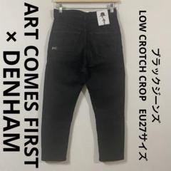 アートカムズファースト×デンハム LOW CROTCH CROP EU27サイズ
