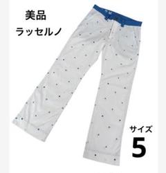 グランドセール 美品】ラッセルノ ゴルフパンツ ロングパンツ サイズ5 Lサイズ ウエア