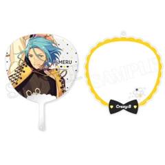 新品★あんスタ【ALKALOID】うちわカバー 新品☆あんスタ☆ALKALOID【風早巽】フレフレスケルトンうちわ