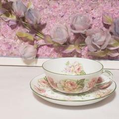 リモージュ 希少廃盤品 ベルナルド・ローハン 2客セット 薔薇