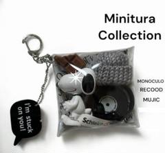 ガチャ詰めポーチ レコード モノクロポーチ ナチュラルポーチのサムネイル