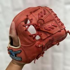 MIZUNO - Mizuno ビューリーグ  ファーストミット グローブ   ビッグM 赤ビュー MIZUNO ミズノ 赤 ビューリーグ グローブ グラブ 赤ビュー