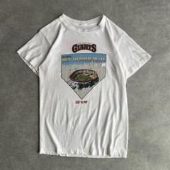 80s プリントTシャツ ジャイアンツ ゲータレード 企業ロゴ MLB
