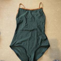 YUMIKO ターコイズ ハイネックレオタードXLサイズ YUMIKO ターコイズ ハイネックレオタードXLサイズ