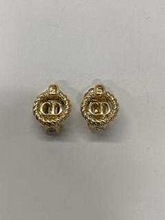 【イヤリングです♡】DIOR CD NAVY クリップイヤリング 国内発送◇ 【DIOR】CD NAVY クリップイヤリング (Dior