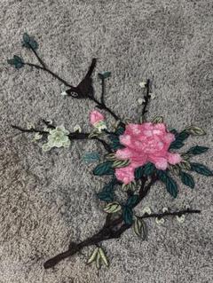 【即購入可】中国 刺繍 花と鳥