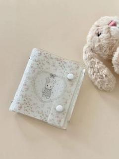 システム手帳 ミニ5 推し活 うさぎ リボン 手帳カバー PVC 痛手帳のサムネイル