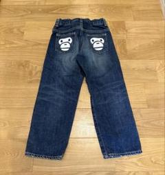A BATHING APE - A BATHING APE デニム 140 子供 キッズ BAPE