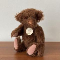 テディベア ぬいぐるみ ハンドメイド 作家様不明 海外作家様テディベアの通販 by まりぽん｜ラクマ