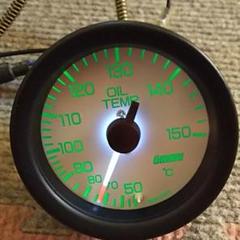 大森 機械式 油温計 60パイ 動作品