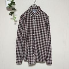オールドネイビー　XS スリムフィット　ギンガムチェック　クラシックシャツ