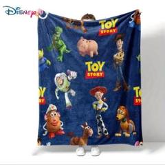 Disney トイ・ストーリー＆でかっプリント柄仕様☆毛布【150×200cm】