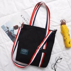 新品☆ トートバッグ ショルダーバッグ ブラック