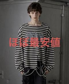 【GRANCY】総柄ラインストーングラフィックロンT GRANCY】Patterned All Over Rhinestone Graphic Longsleeve