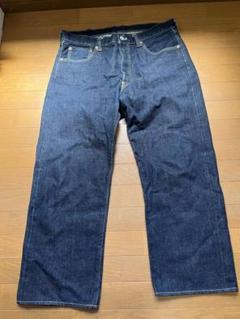 児島ジーンズ　シンチバック大戦　15oz 38インチ濃紺