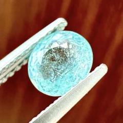 0.88ct パライバトルマリン ルース 1340 天然 ブルー 宝石鑑別書付