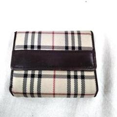 Burberry チェック柄 ミニ財布
