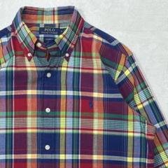24SS POLO RALPH LAUREN INDIAN MADRAS BD