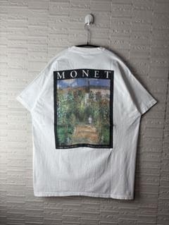 90s ヴィンテージ　クロードモネ　Monet アートTシャツ
