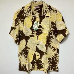 SUN SURF サンサーフ アロハシャツ アイランドパイナップル Mサイズ