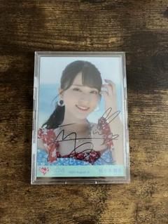 佐々木舞香サイン入りチェキ イコラブ 佐々木舞香 ＝LOVE 直筆サイン入りチェキ 当選品