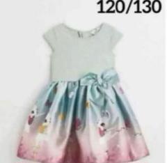 ☆新品☆H&M フレアスカートワンピース♡ラビットバレリーナ　ドレス♡♡120②