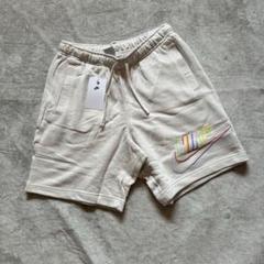 NIKE ハーフパンツ 2XLカラフルロゴ グリーン アイボリー ホワイト