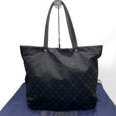 美品　Russet ラシット　トートバッグ　ナイロン　レザー　保存袋　ブラック