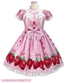 2025年最新】angelic pretty ストロベリーの人気アイテム - メルカリ