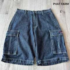 PHAT FARM ファットファーム デニムハーフパンツ カーゴL ヒップホップ