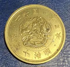 旧2円金貨　明治13年　美品　二円　#古銭　一圓銀貨　貿易銀　中国古銭 旧2円金貨明治13年極美品二円#古銭一圓銀貨貿易銀中国古銭