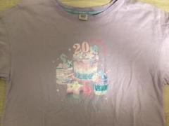 メゾピアノ　ジュニア　20thバースデーケーキ　Tシャツ　紫　160 Lサイズ