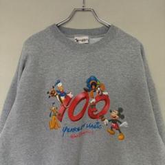 ー品販売  90s ヴィンテージ トレーナー スウェット 100YEARS ディズニー トップス