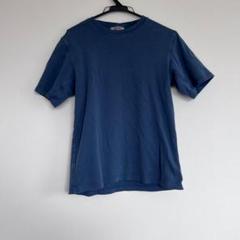 【DoCLASSE ドゥクラッセ】ブルー半袖Tシャツ クルーネック　メンズ
