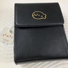 しろたん スマホショルダー バッグ 黒
