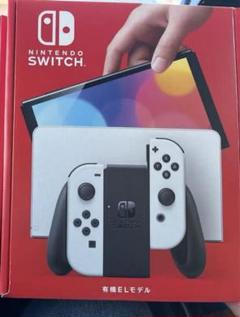 新品未使用Nintendo Switch 有機elモデル ネオン ホワイト