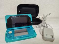 ニンテンドー3DS 本体 青 ACアダプター、ケース付き