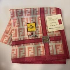 大人気上品なFENDIフェンディ【レア柄】大判 ハンカチ  ミニスカーフ　膝掛け FENDI❤︎フェンディ 大判ハンカチーフ スカーフ ひざ掛け 未