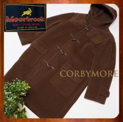 MoorBrook生地使用 美品 CORBYMORE ヘリンボーンダッフルコート MoorBrook生地使用 美品 CORBYMORE ヘリンボーンダッフルコート