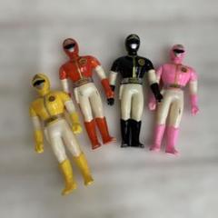 ダイナマン　ソフビ　5体セット　バンダイ　1983年　公開当時品 憧れ ダイナマン ソフビ 5体セット バンダイ 1983年 公開当時品