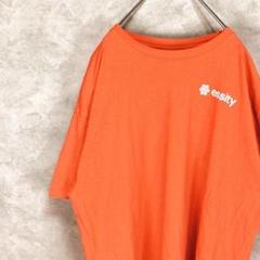 【古着 GILDAN プリント Tシャツ 半袖 オレンジ XL】