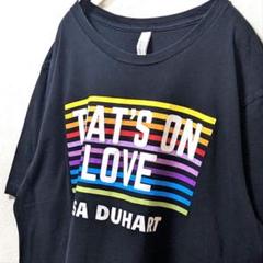 ベラキャンバス ザッツインラブリサデュアール Tシャツ ブラック黒 XL古着