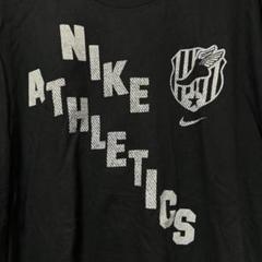 NIKE AIR アスレチックス　ロゴ Tシャツ　バスケット　スポーツウエア　黒 26670132-1.jpg