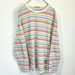 CASTELBAJAC カステルバジャック メンズ 長袖 Tシャツ マルチカラー