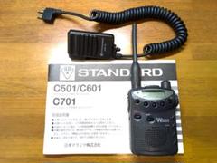 STANDARD C501 トランシーバー Yahoo!オークション - スタンダード C501 C601 2台セット