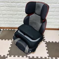 エールべべ　サラット　3ステップⅡ ジュニアシート　グレー　AM253 良品】エールべべ サラット3ステップ Ⅱ ジュニアシート - メルカリ