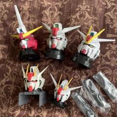 【 プライズ景品/ジャンク 】"ガンダムヘッド型スピーカー３点セット"＊おまけ付