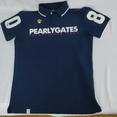 PEARLY GATES ネイビー ポロシャツ